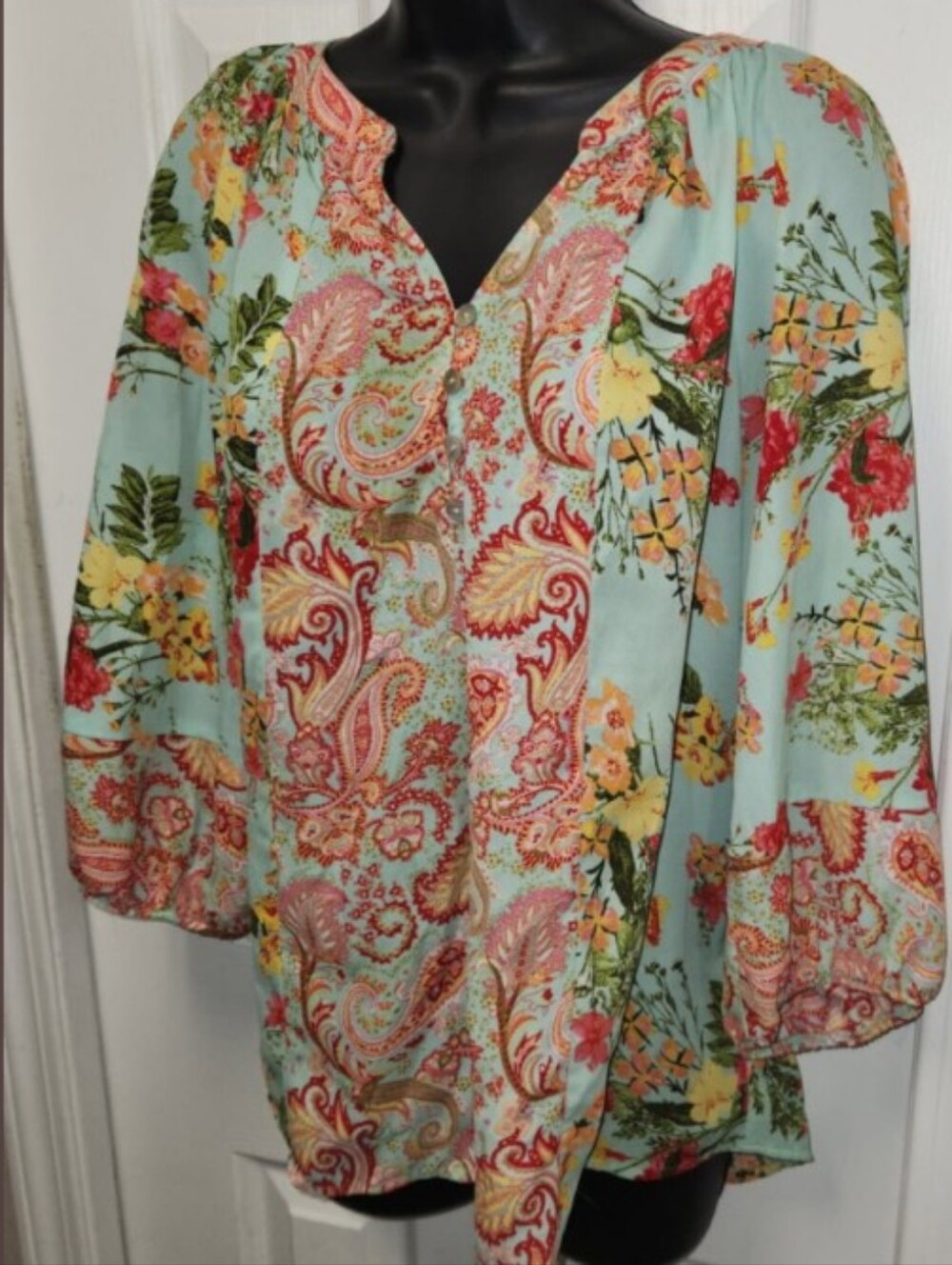 Figueroa & Flower blouse